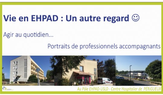 METIERS EN EHPAD - Portraits de personnels présentant leurs métiers en EHPAD @ARS_NAquit