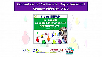 PLENIERE 2022 CVS DEPARTEMENTAL DORDOGNE avec FRANCE ASSOS SANTE NOUVELLE-AQUITAINE  