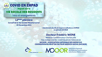 libertés individuelles ou sécurité sanitaire collective ? Intervention du Docteur Frédéric WONE - PLENIERE CVS DEPARTEMENTAL DORDOGNE 2021