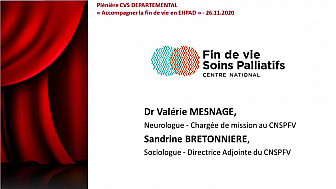 PLENIERE CVS DEPARTEMENTAL 2020 - SEQUENCE 3 -Centre National Soins Palliatifs et Fin de Vie (CNSPFV)