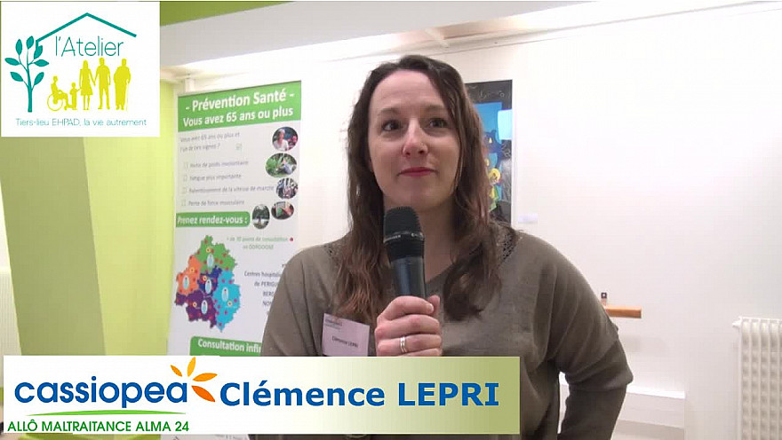 ALMA 24  : Un service impliqué dans la lutte contre la maltraitance en DORDOGNE - Clémence LEPRI nous en dit plus :